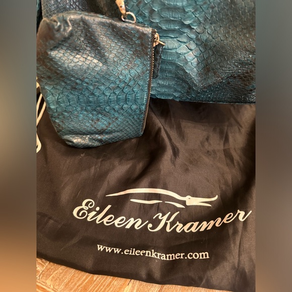 EILEEN KRAMER Genuine Python Bag - Picture 3 of 6